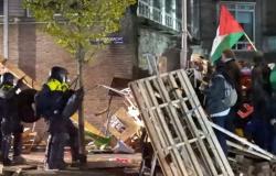 125 activistas pro palestinos arrestados por atacar con palos a estudiantes judíos en la Universidad de Amsterdam – .