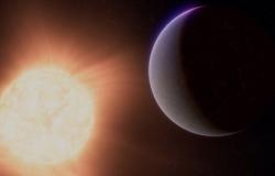 Evidencias de atmósfera en un exoplaneta rocoso a 41 años luz de distancia