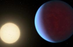 Se detecta una atmósfera espesa alrededor de un planeta rocoso y abrasador que es dos veces más grande que la Tierra.