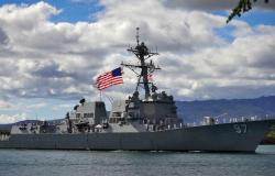 China dice que expulsó al destructor estadounidense en el estrecho de Taiwán