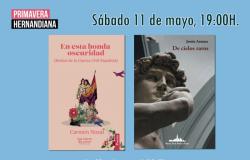 Los poetas Carmen Nozal y Jassín Antuna presentarán en Orihuela sus últimos libros
