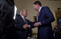 El presidente Donald Trump despide al director del FBI, James Comey – .