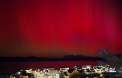 Una intensa tormenta solar provocó aurora australis en Ushuaia
