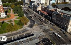 Calles vacías en Argentina por segundo paro general – DW – 10/05/2024 – .