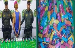Alias ​​’Chuco Colores’ fue capturado mientras vendía droga en colegios de Bucaramanga