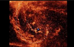 El agujero negro de Andrómeda se alimenta de espirales que abarcan miles de años luz – .