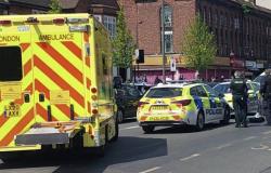 Hombre de 22 años acusado de asesinato después de que una mujer de unos 60 años fuera asesinada a puñaladas en una calle de Londres