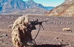 Tiradores seleccionados del Ejército de Chile se entrenan con el rifle de francotirador SIG Sauer SSG 3000