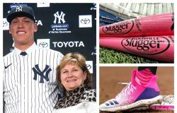 En el Día de la Madre, Aaron Judge y los Yankees comparten conmovedoras historias de T-Ball y cáncer de su rock.