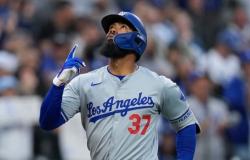 Claves del grand slam de Teoscar Hernández Los Angeles Dodgers vencen a San Diego Padres