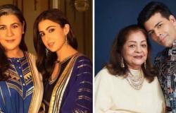 Feliz Día de la Madre: Sara Ali Khan, Karan Johar y más estrellas comparten adorables fotos con sus mamás