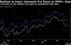 El petróleo cae mientras los comerciantes evalúan los débiles datos chinos y la política de la OPEP+