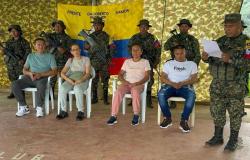 Disidentes de Iván Mordisco liberan a cuatro secuestrados en Cauca