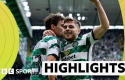 “Mira la victoria del Celtic en el derbi que casi sella el título”.
