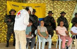 Primeras imágenes de la liberación de fiscales secuestrados en Cauca