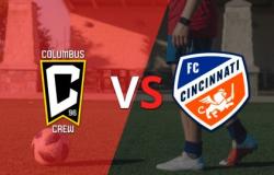 Comienza el partido entre Columbus Crew y FC Cincinnati