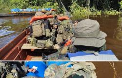 Fanb incautó más de seis mil litros de combustible que estaban escondidos en un río Amazonas