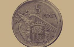 ¿Lo tienes? Esta moneda única de Francisco Franco puede valer hasta 5 veces más gracias a su error de acuñación