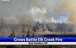 El incendio de Elk Creek quema 99 acres al suroeste de Philipsburg