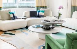 Un apartamento de estilo clásico moderno con toques de color en Madrid – .