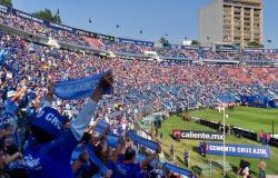 Este es el nuevo color del Estadio Azul