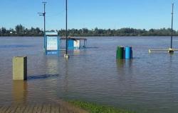 Más de 550 evacuados por crecida del río Uruguay