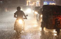 Siete distritos de Telangana presencian lluvias