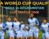 Clasificatorio para la Copa Mundial de la FIFA: India vs Afganistán, hora del partido en vivo, transmisión
