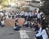 En colegio Nuestra Señora del Rosario de Manzanares protestan por falta de docentes