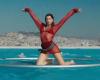 DUA LIPA ILUSIÓN BARCELONA | Primeras imágenes del nuevo videoclip de Dua Lipa, ‘Illusion’, grabado en las piscinas de Montjuïc