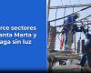 Catorce sectores de Santa Marta y Ciénaga sin electricidad