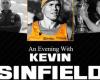 “La leyenda del rugby Kevin Sinfield compartirá historias inspiradoras con la audiencia de Warrington”.