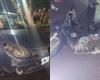 Fuerte choque entre moto y auto en Chimbas: un hombre hospitalizado
