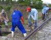Trabajan en restablecimiento de la Línea del Ferrocarril Central tras accidente en Sancti Spíritus