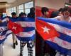 Estudiantes se manifiestan por la libertad de Cuba en un colegio de Estados Unidos – .