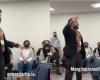 “Activistas cantan ‘Muerte a Estados Unidos e Israel’ en farsi en una reunión de izquierda en Chicago”.