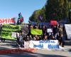 Río Negro. Salud protestó en las vías y sumó su apoyo a la Universidad