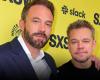 Ben Affleck explica cómo él y Matt Damon juntaron las ganancias de su primer éxito pensando que serían ‘ricos de por vida’ – Noticias de cine –.