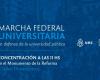 La UNC convoca a la marcha universitaria federal en Córdoba en defensa de la educación pública – .