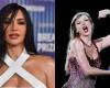Kim Kardashian pierde seguidores en Instagram por la canción que le dedica Taylor Swift en su nuevo álbum