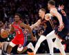 La NBA confirma errores arbitrales en la victoria de los Knicks sobre los 76ers en el Juego 2