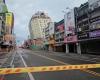 Decenas de terremotos sacuden la costa este de Taiwán y provocan derrumbes parciales de edificios