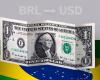 Valor de cierre del dólar en Brasil este 23 de abril de USD a BRL – .