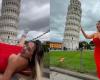 “¿Por qué sexualizas todo?” Naya Fácil se llenó de críticas tras tomarse una atrevida foto en la Torre de Pisa – Publimetro Chile