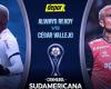 César Vallejo vs. Always Ready EN VIVO vía ESPN EN VIVO por la Copa Sudamericana 2024: fecha y horario para ver ONLINE STAR Plus y FOX Sports GRATIS | Alineaciones