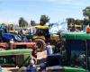 Productores rurales realizaron el primer golpe de tractor contra Javier Milei