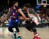 El Barça de baloncesto reacciona e iguala el partido ante el Olympiacos antes de viajar a Grecia