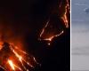 “Ejército, se llamó a helicópteros, se detuvo la navegación mientras el incendio forestal de Nainital continúa durante 36 horas”.