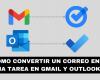 Cómo convertir un correo electrónico en una tarea en Gmail y Outlook 2024 – .