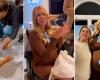 Todas las imágenes del baby shower de Nicole Neumann, con sus hijas y un guiño a Manu Urcera